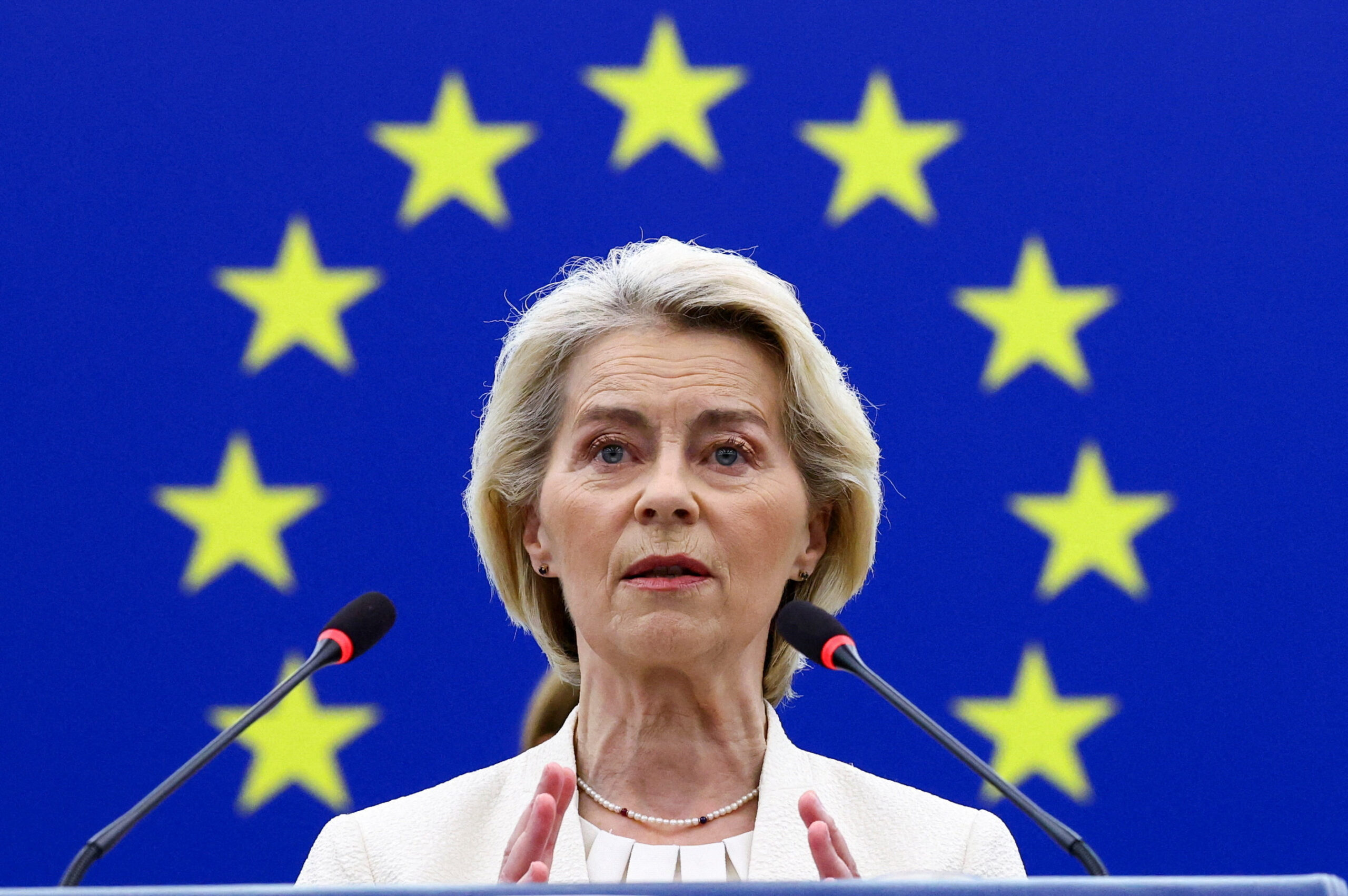 State of the European Union address (SOTEU) by European Commission President Ursula von der Leyen, in Strasbourg